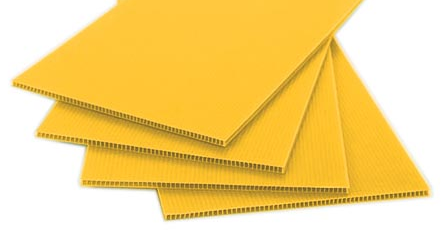 Tấm nhựa Danpla màu vàng - Nhựa Danpla Khánh Châu - Công ty TNHH KC Khánh Châu Plastic